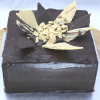 Chocolate Shard cake - Ganache